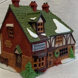 Heritage Village Collection; Dickens' Village Series: "Nicholas Nickleby Cottage